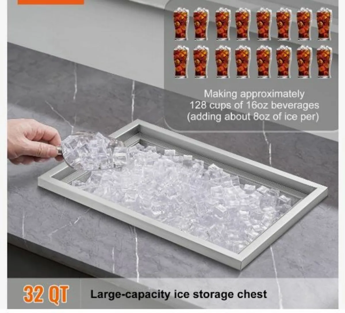 Drop in Ice Chest, 51 cm L x 36 cm W x 30.5 cm - Image 3