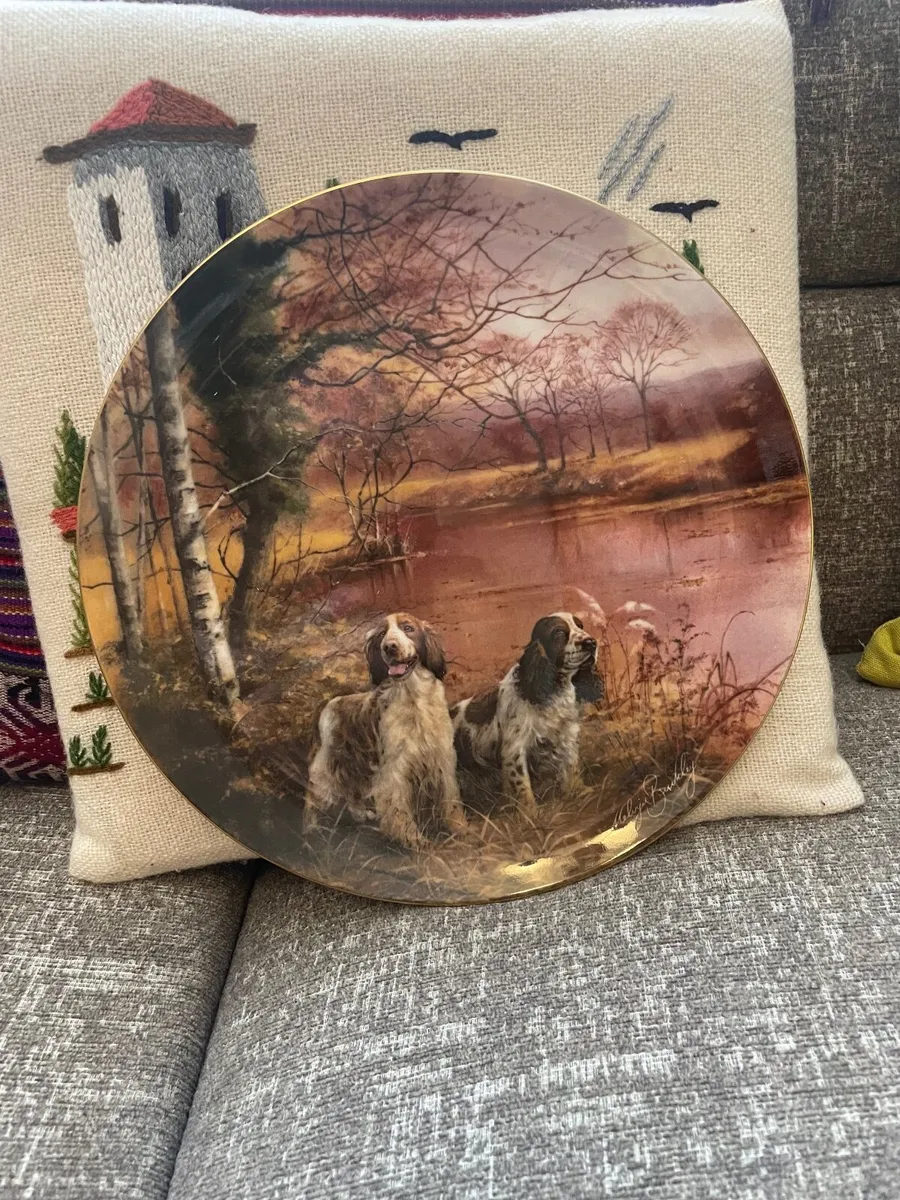 LIMITED EDITION SPANIEL COALPORT PLATE - Image 2