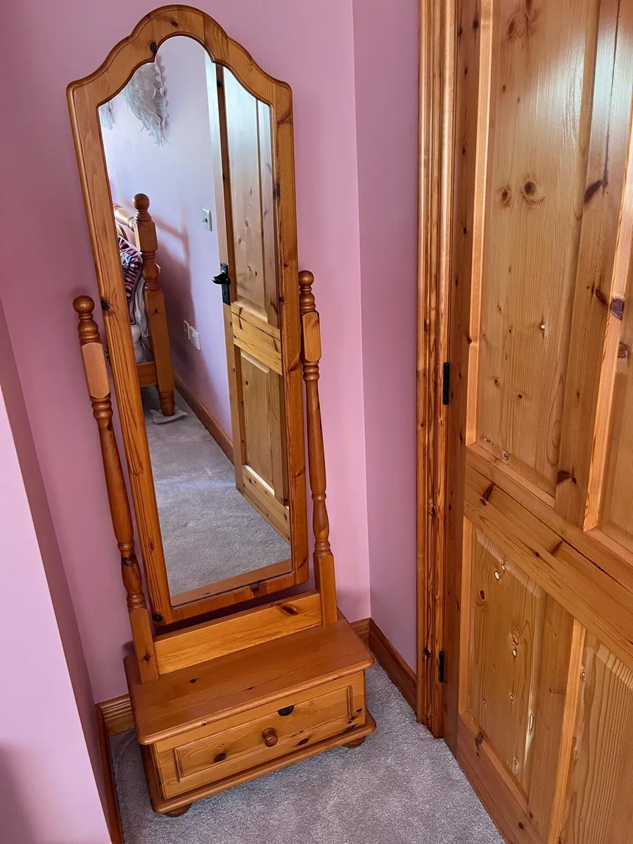 Solid pine mirror - Image 2