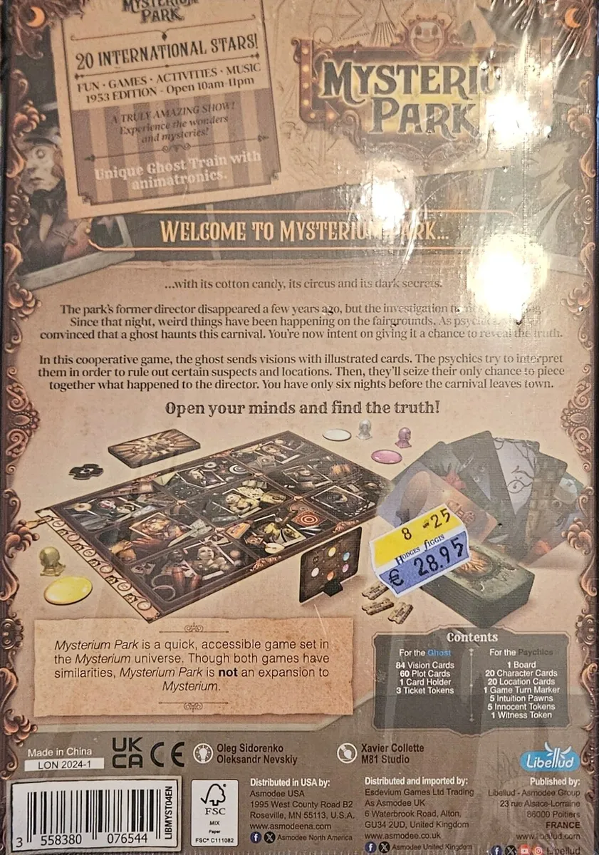 Mysterium Park Board Game - Image 3