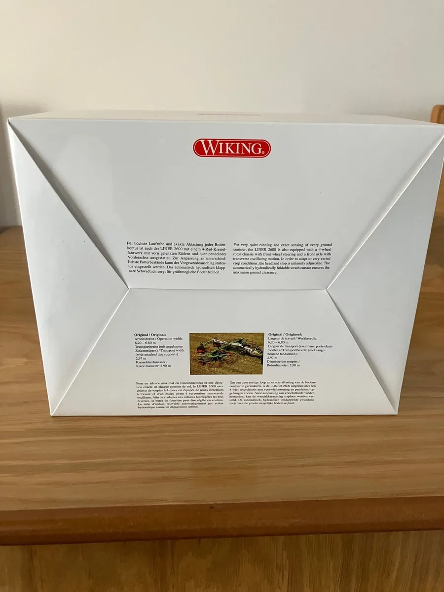 Wiking Claas Liner 2600 Rake - Image 3