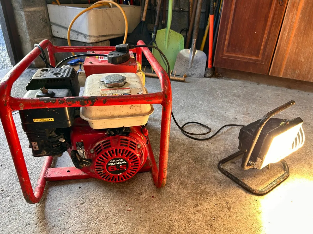 Honda GX200 Petrol Generator - Image 1