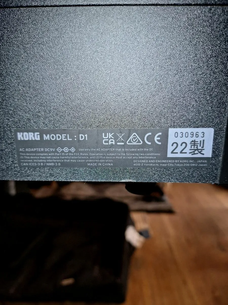 KORG D1 Stage Piano - Image 4