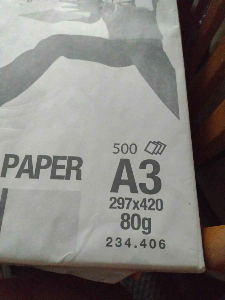 New unopened A3 photocopy paper 500sheet - Image 3