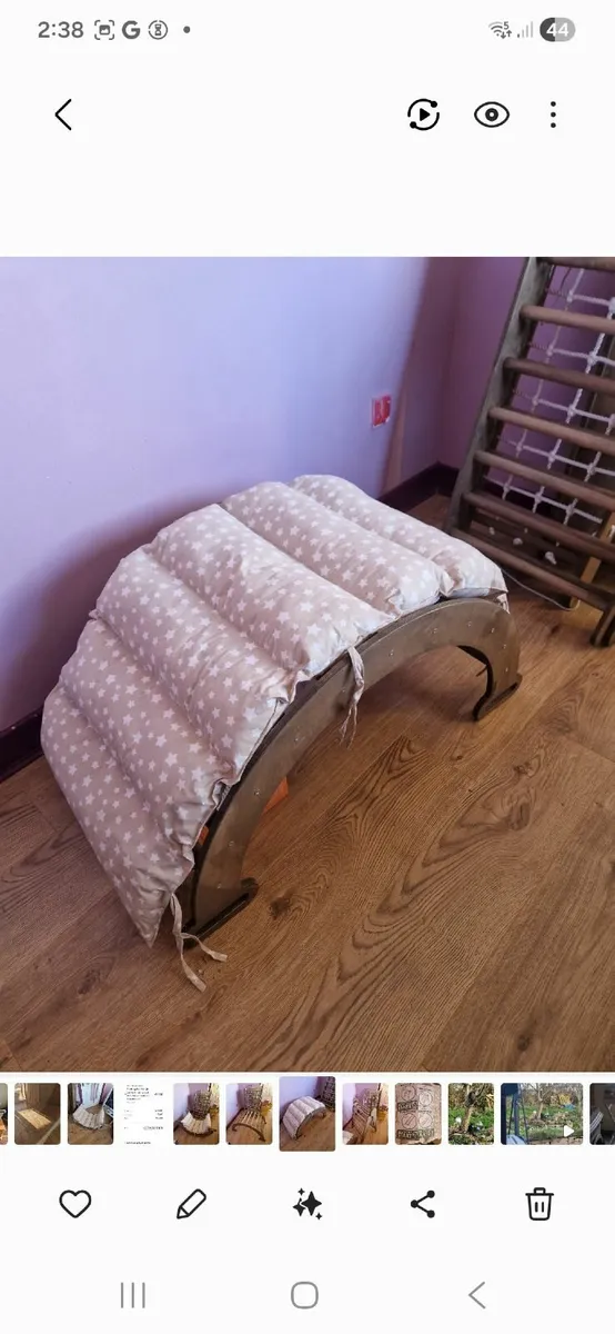 Montessori 5 in 1 Climbing Arch + Triangle Set - Image 2