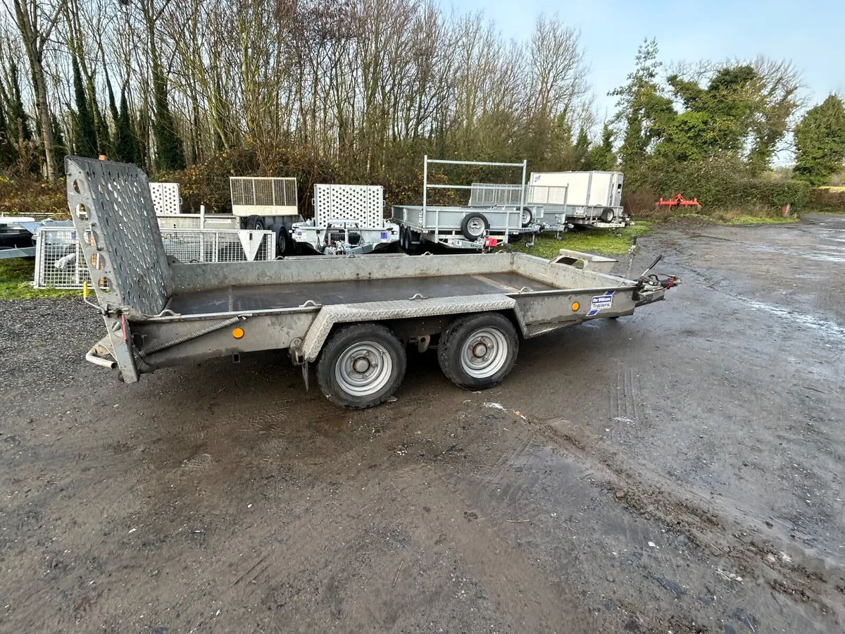 2023 Ifor Williams 12x6 GH126 Plant Trailer - Image 1