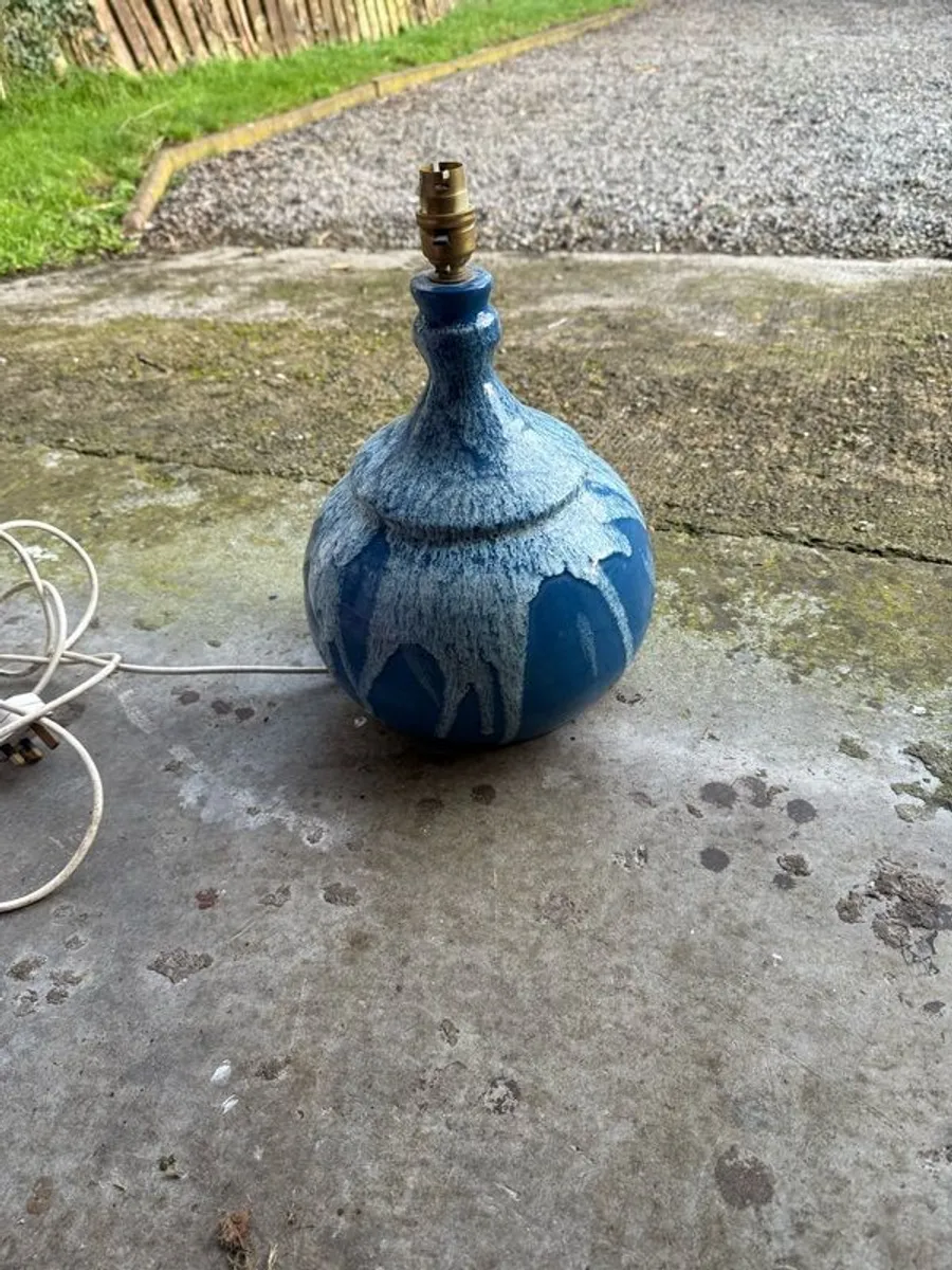 handmade large lamp - Image 1