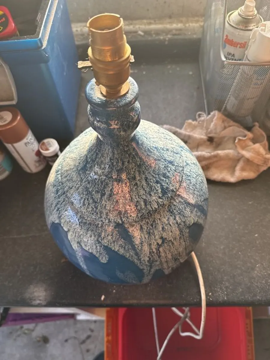 handmade large lamp - Image 3