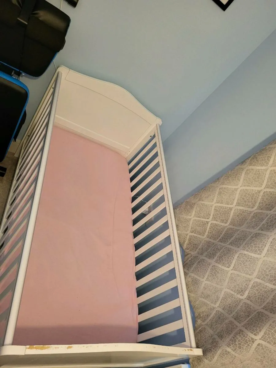 Cot & mattress - Image 1