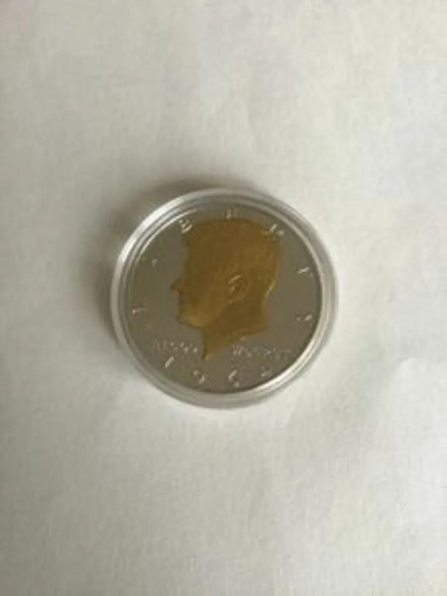 Uncirculated commemorative coin - John F Kennedy