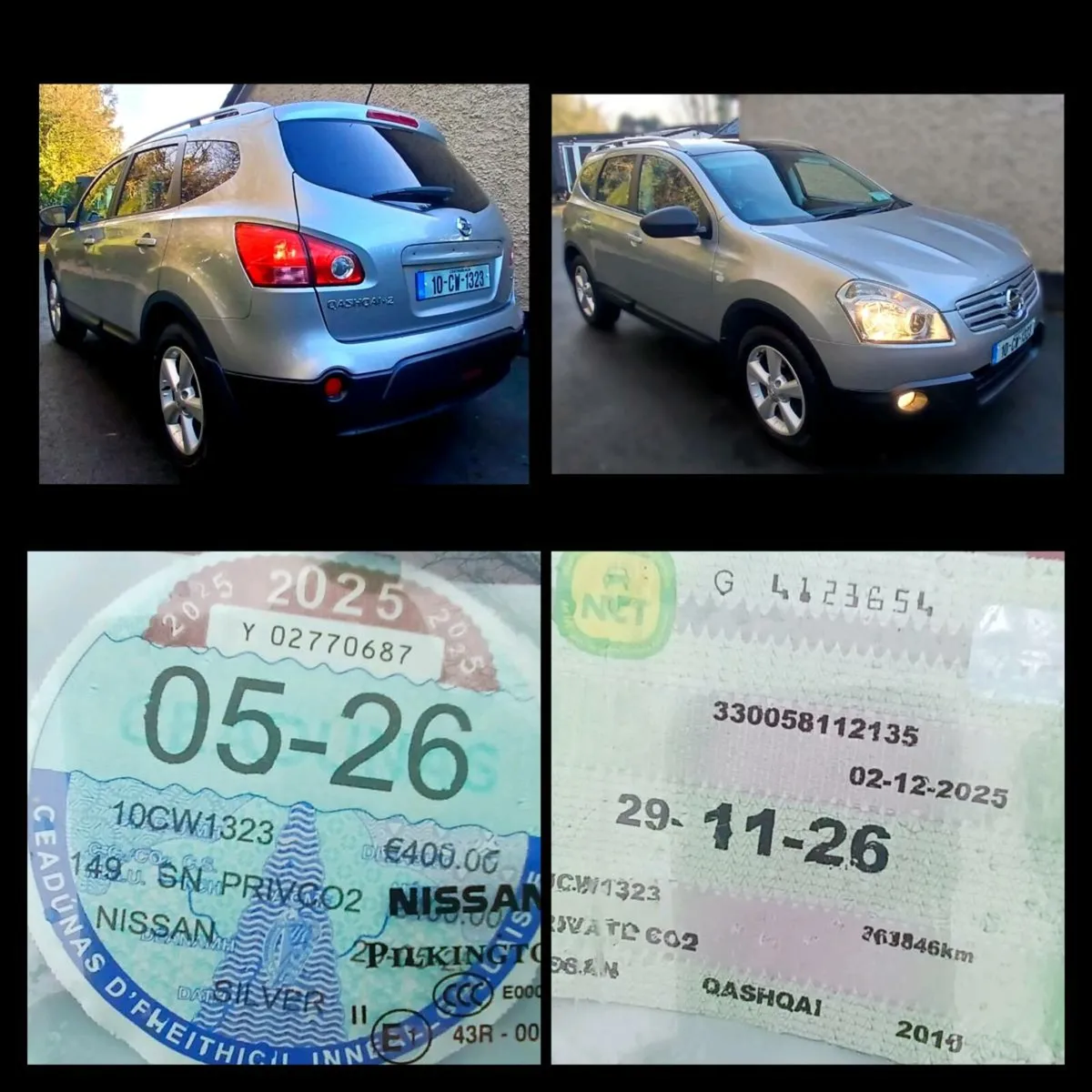 Quasqai+2 7 Seat 1.5 dci Tax New Nct 11 26 - Image 1