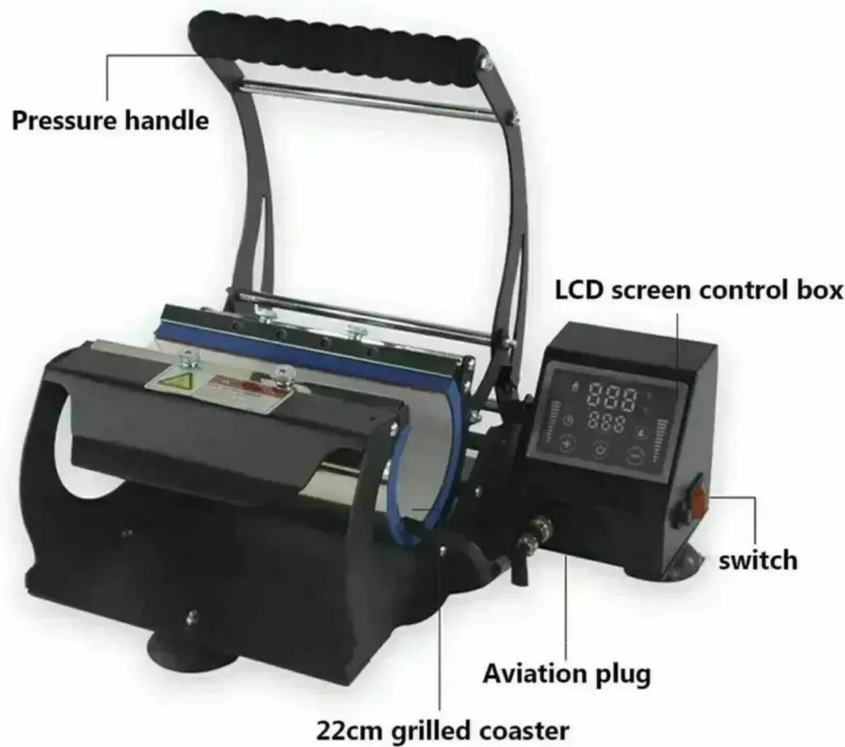 Heat Press Machine For Tumbler and Mug - Image 2