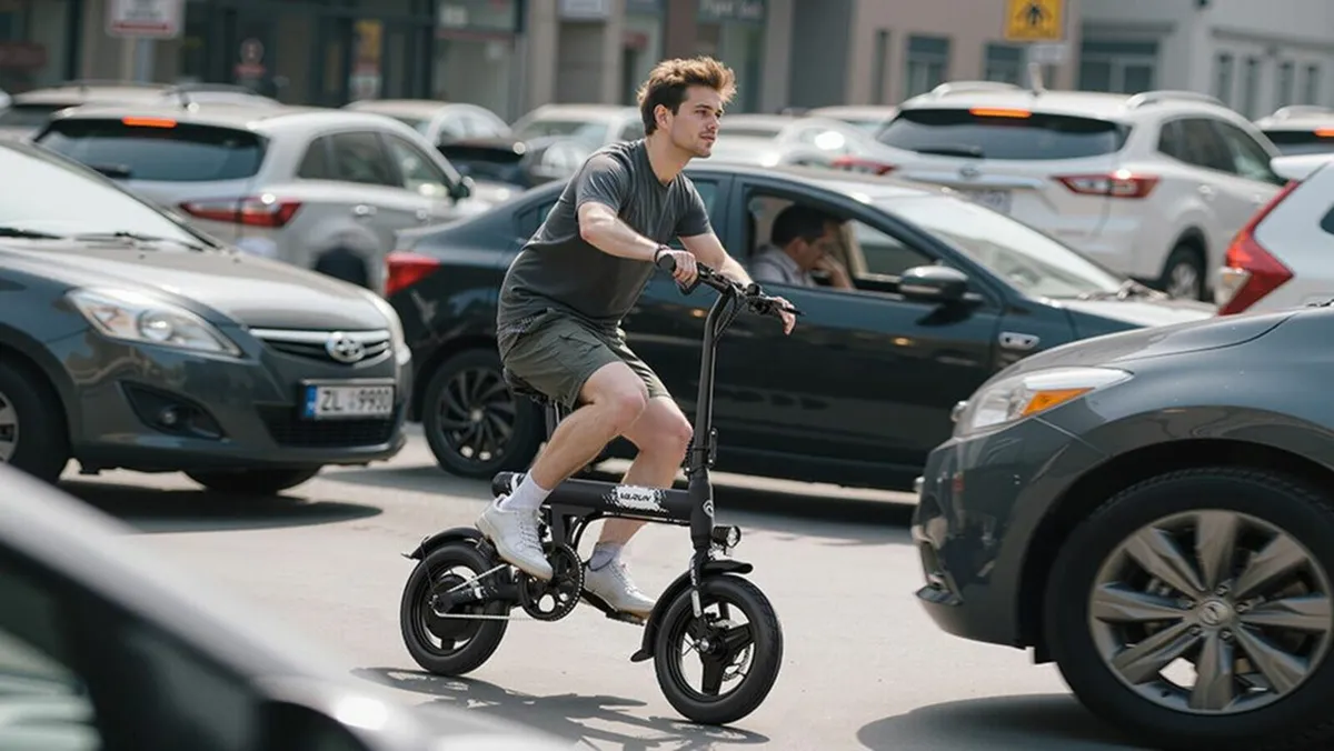 VARUN C14-1 Compact Electric Bike - Image 1