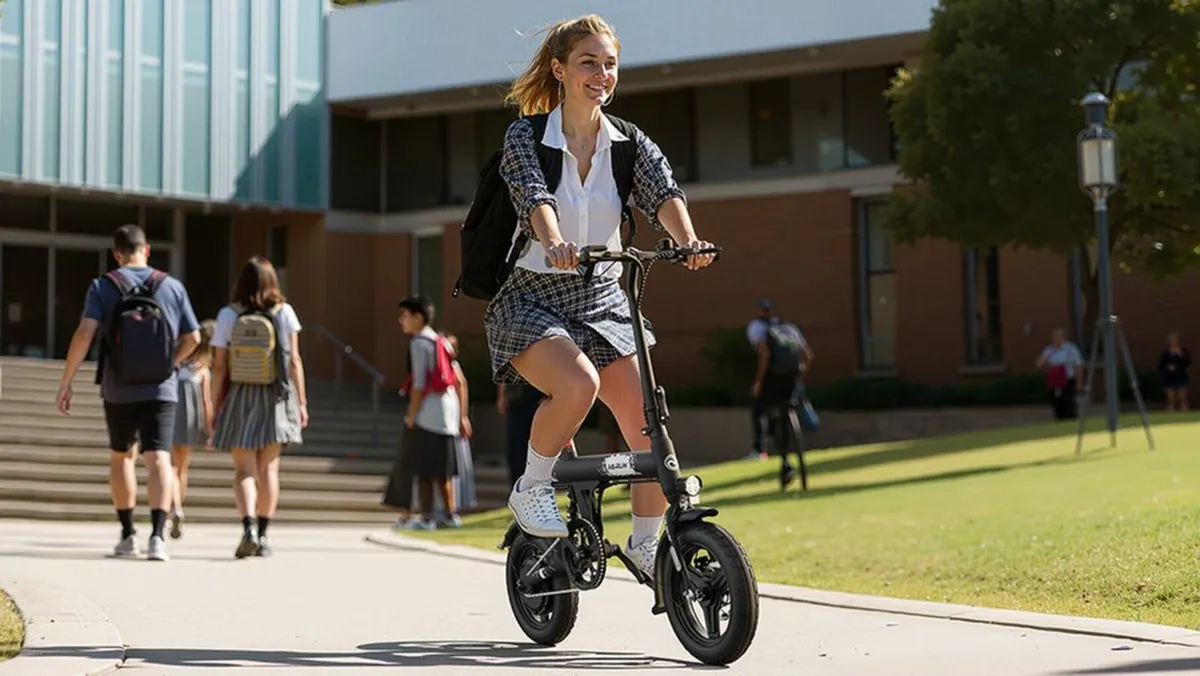 VARUN C14-1 Compact Electric Bike - Image 2