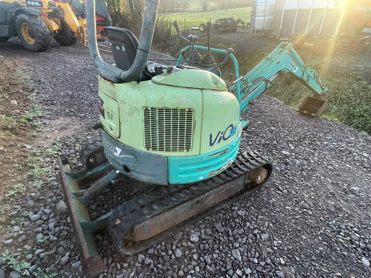 Yanmar 1.5 ton mini digger - Image 3