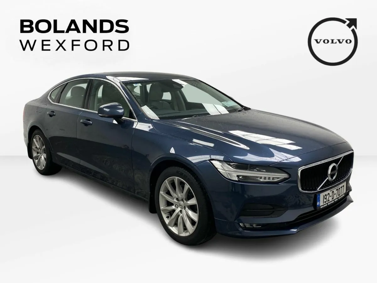Volvo S90 Denim blue with Blonde interior - Image 1