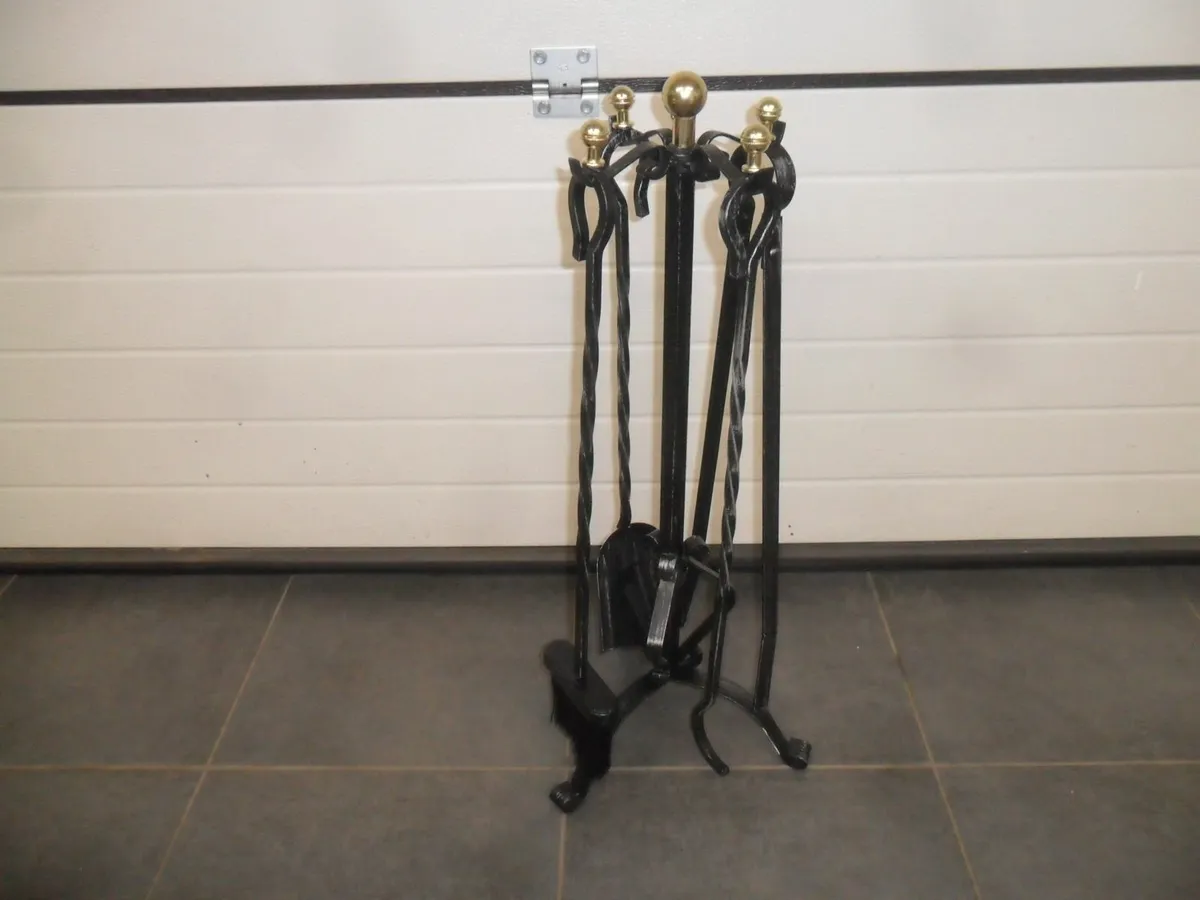 Fireplace tools set KAMINO FLAM - Image 1