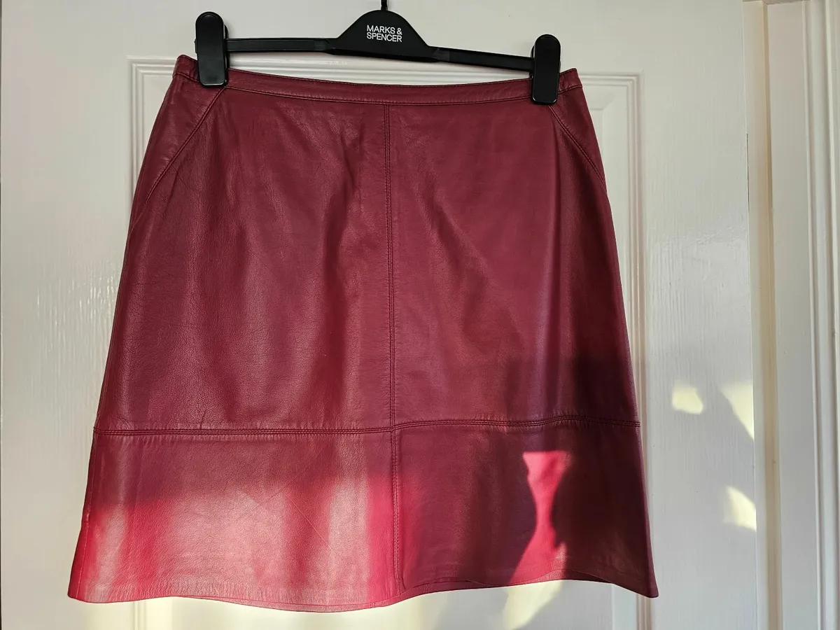 Real leather skirt - Image 1