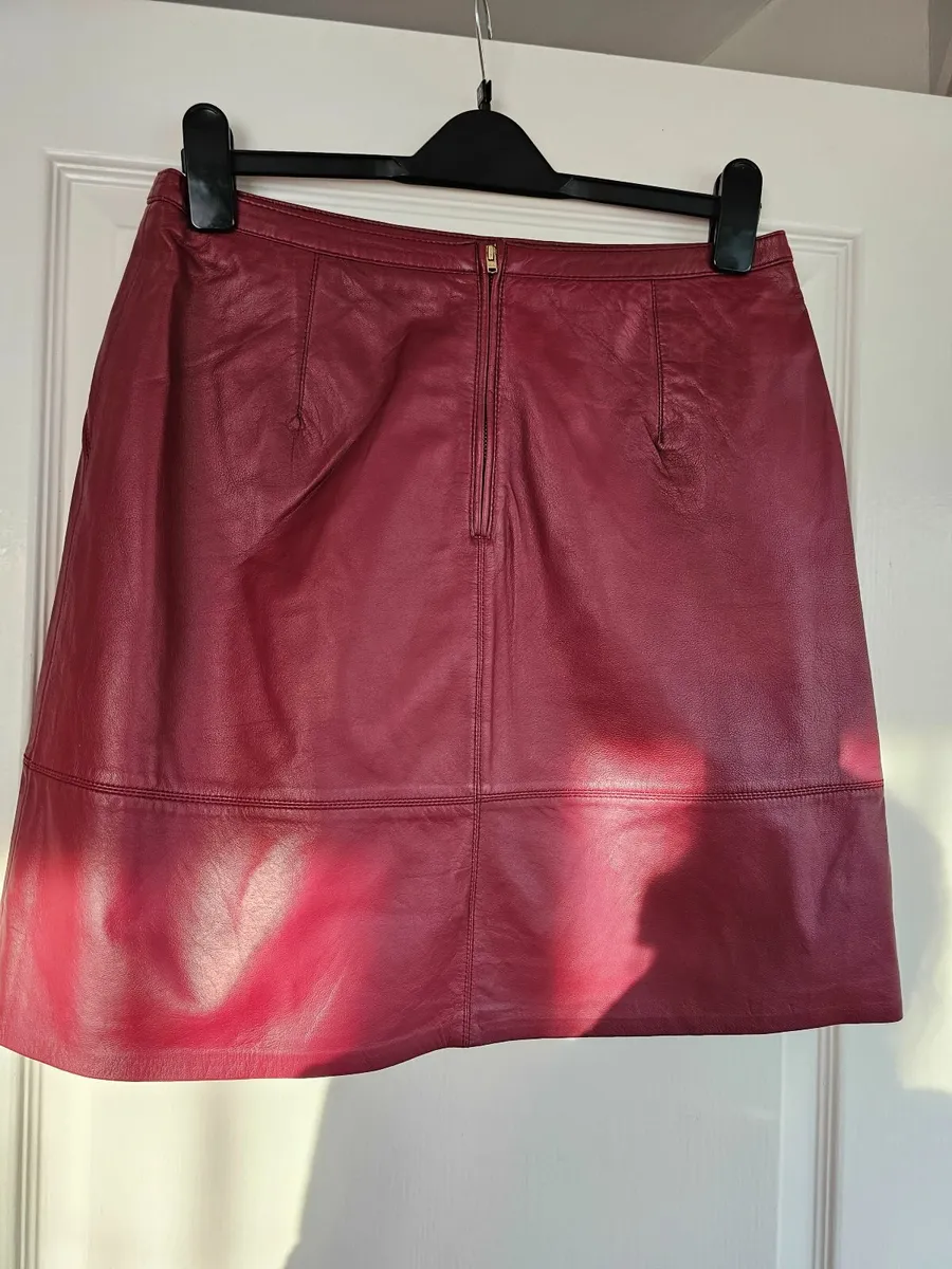 Real leather skirt - Image 3