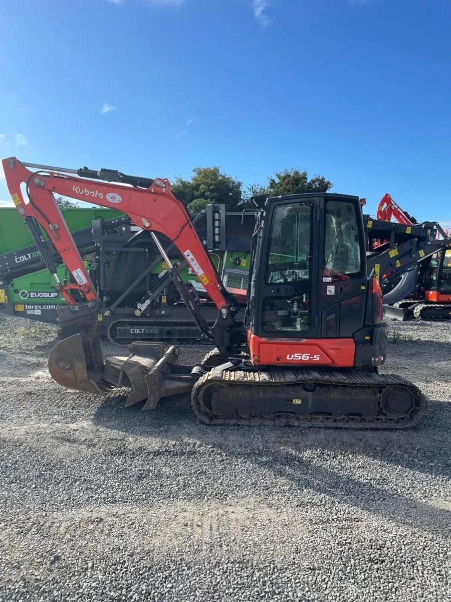 2020 Kubota U56-5 Mini Excavator - Image 2