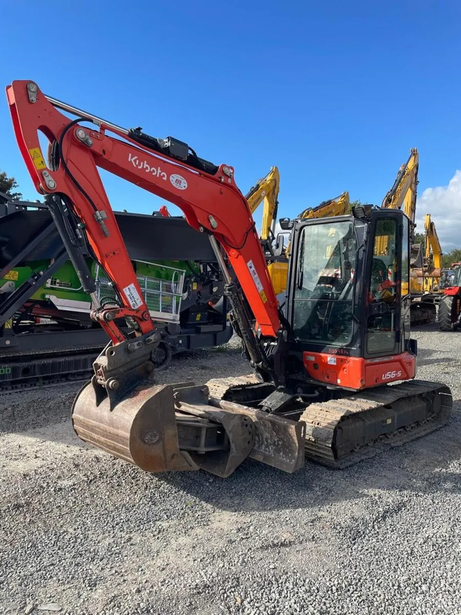 2020 Kubota U56-5 Mini Excavator - Image 1