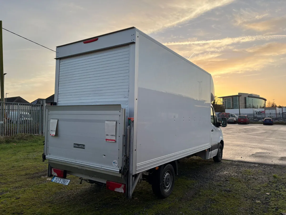 2021 Mercedes Sprinter with Luton With Tail Lift - Image 3