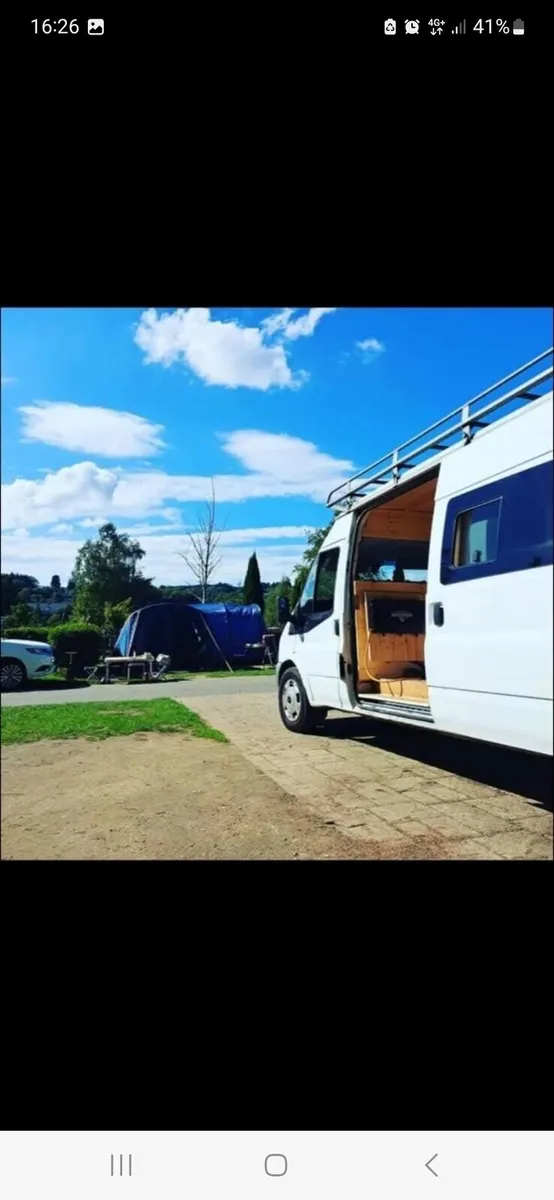 Ford Transit LWB CVRT Camper on logbook - Image 2