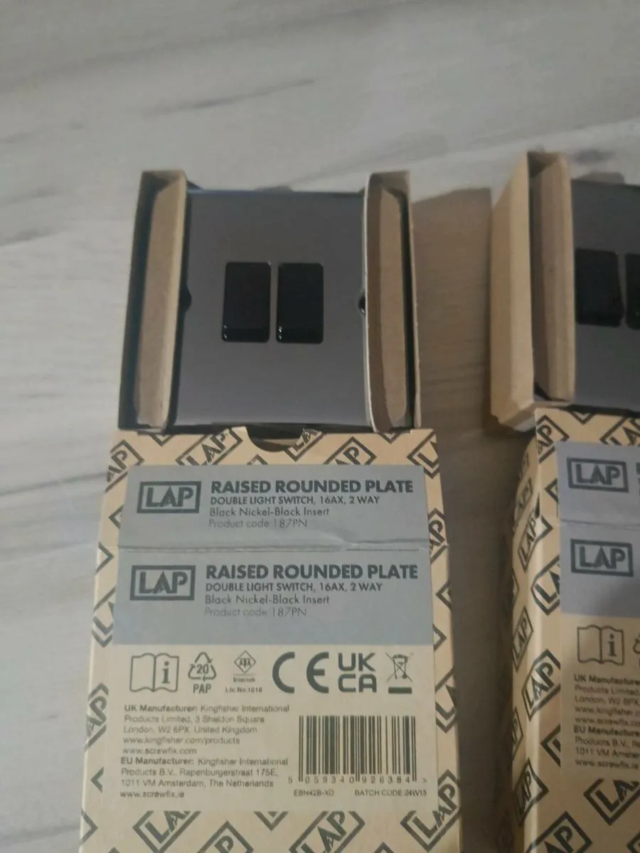 LAP Black Nickel sockets - Image 3