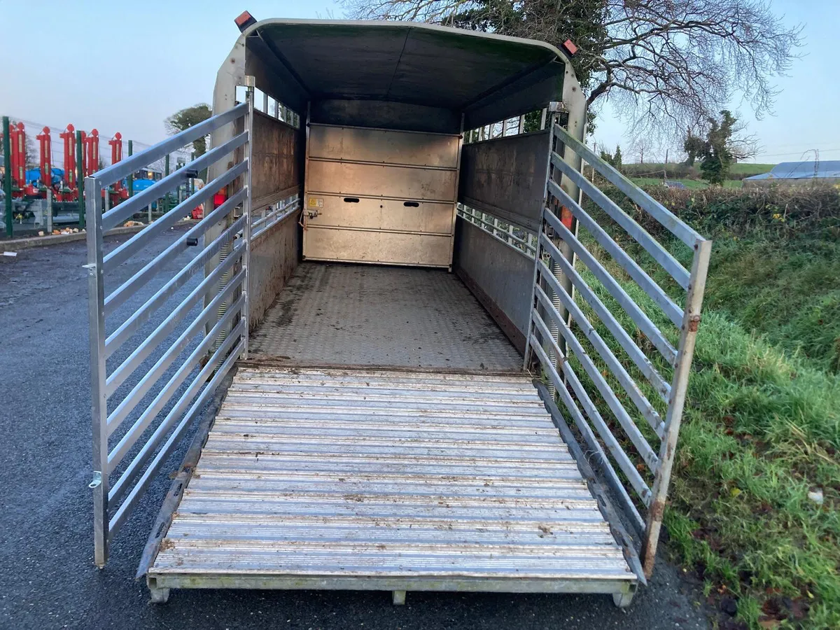 Trade sale 2010 Ifor Williams 14ft Cattle Trailer - Image 3