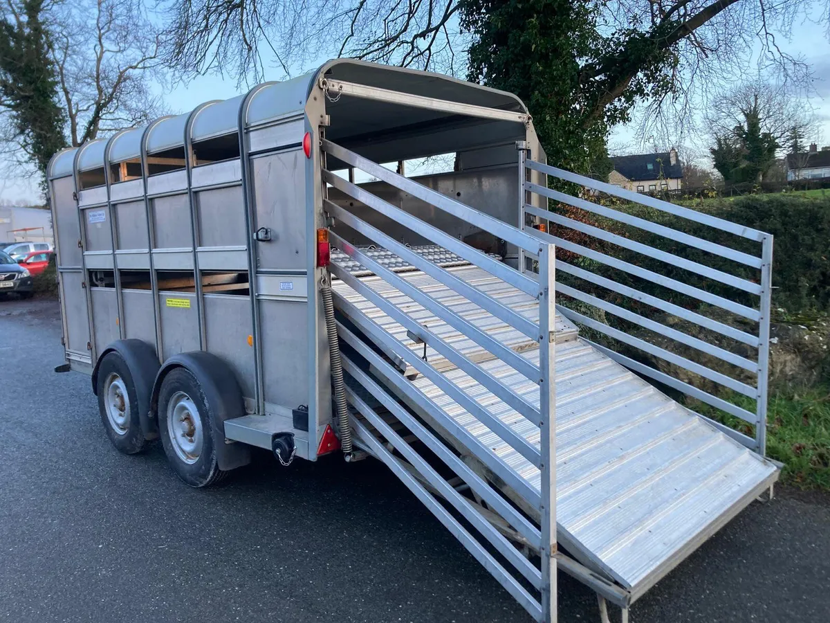 2020 Ifor Williams 12ft Sheep Decks Trailer - Image 1