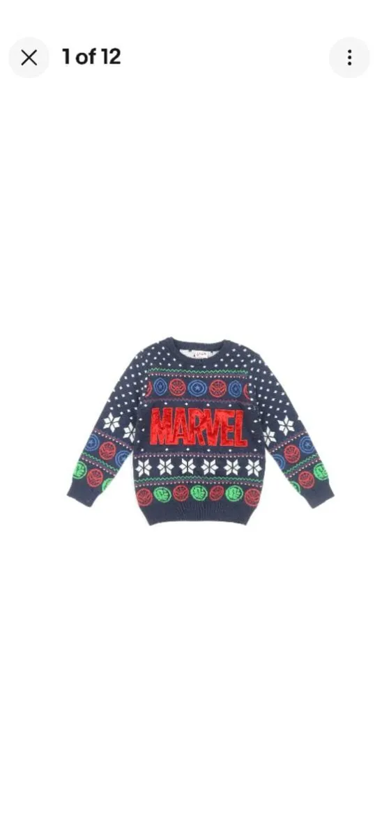 Marvel Universe Christmas Jumper - Image 1