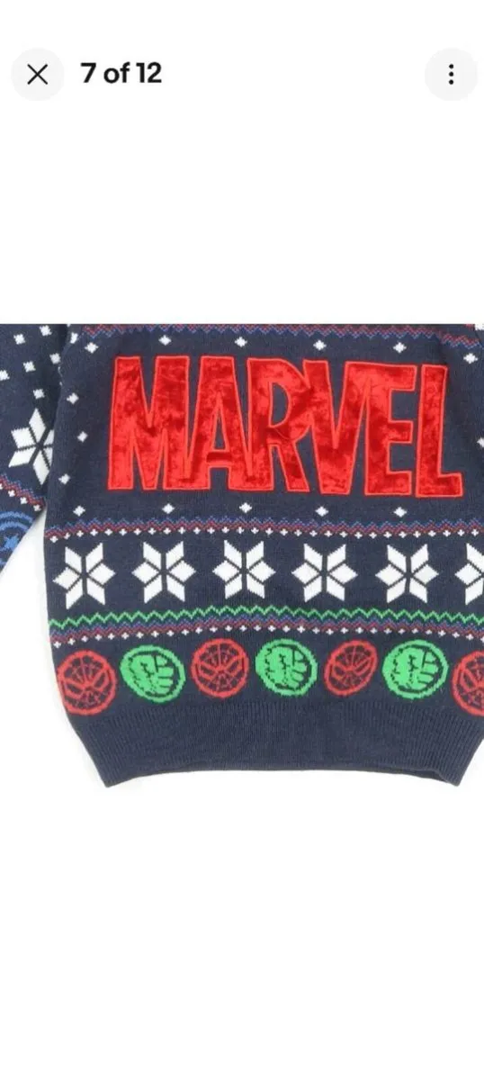 Marvel Universe Christmas Jumper - Image 3