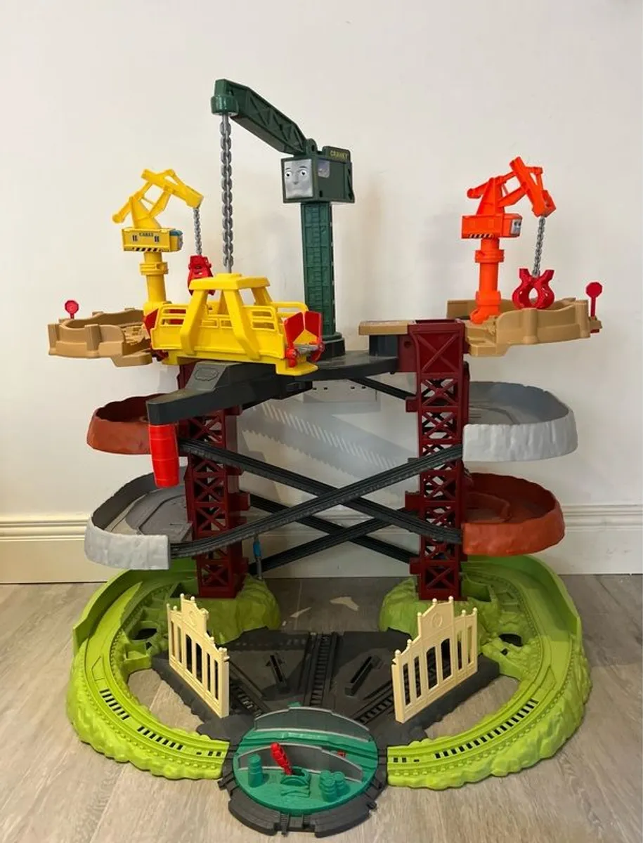 Thomas & Friends Track Set Trains & Cranes Super Tower - Image 1