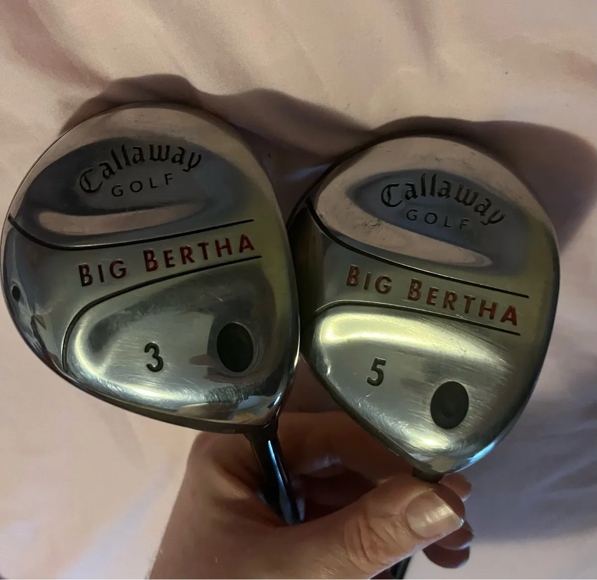 Callaway Big Bertha 3 and 5 Wood - Image 2