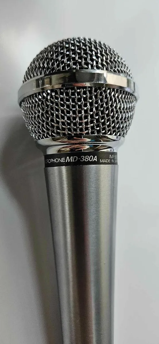 Vintage JVC MD-380A Dynamic Microphone Made in Jap - Image 3