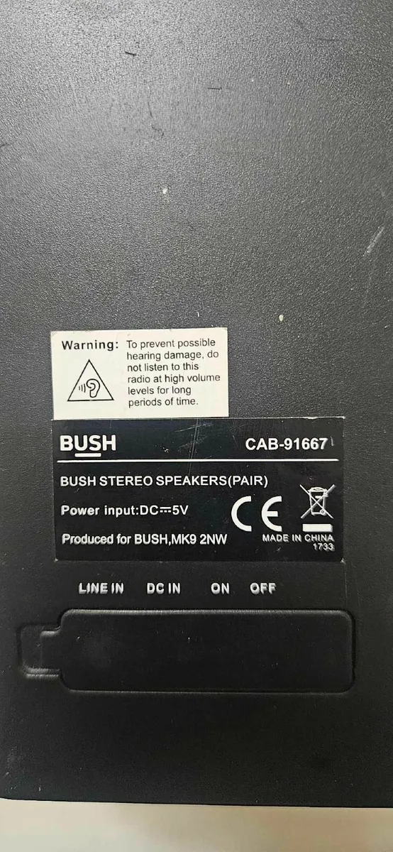 Bush speaker - Image 3