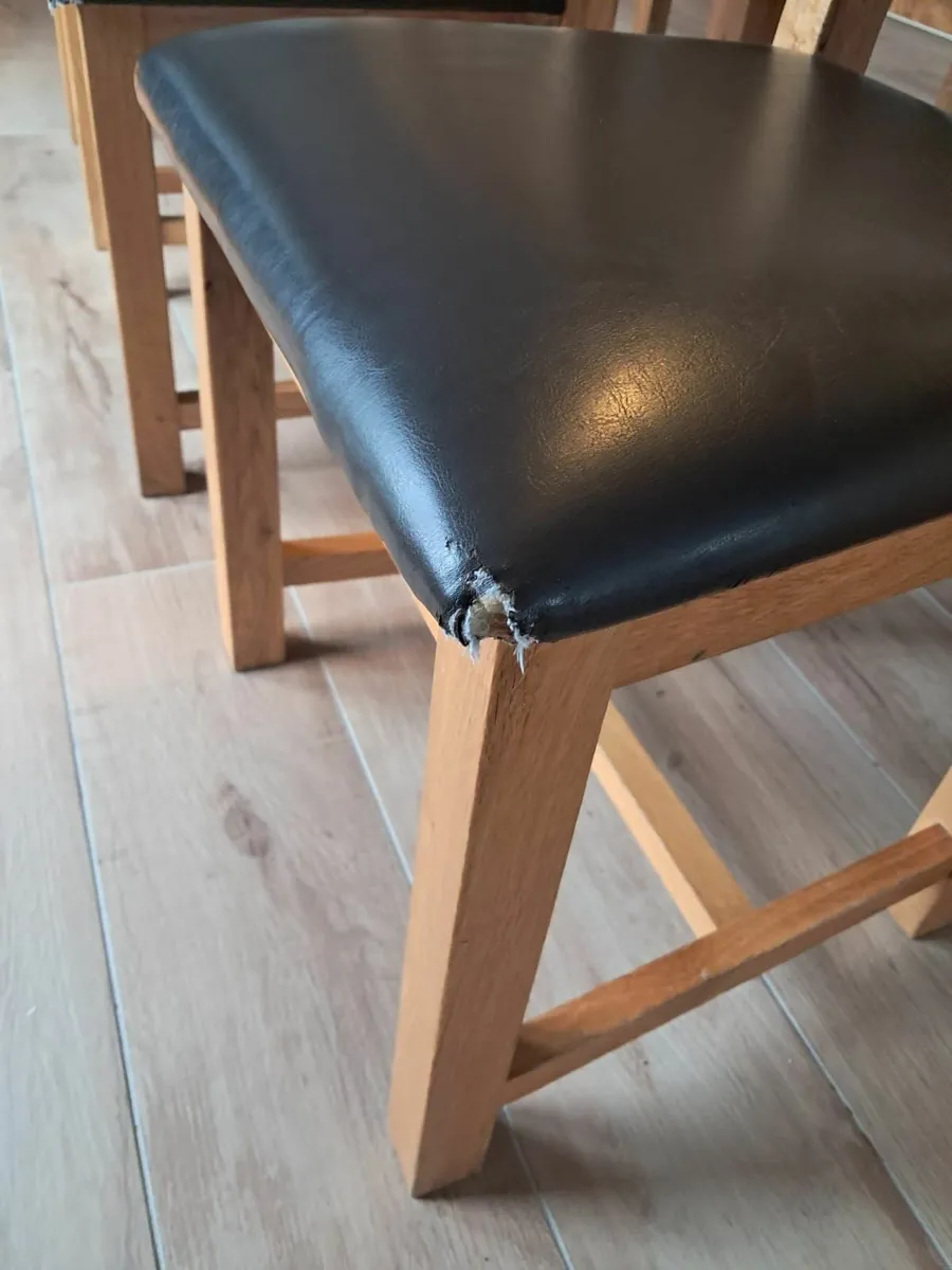 Oak chairs - Image 3