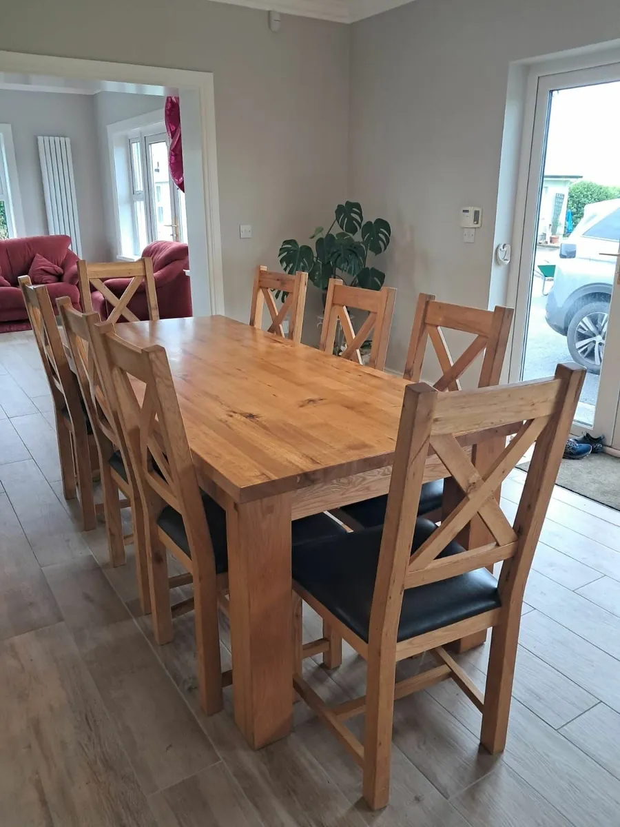 Oak chairs - Image 4