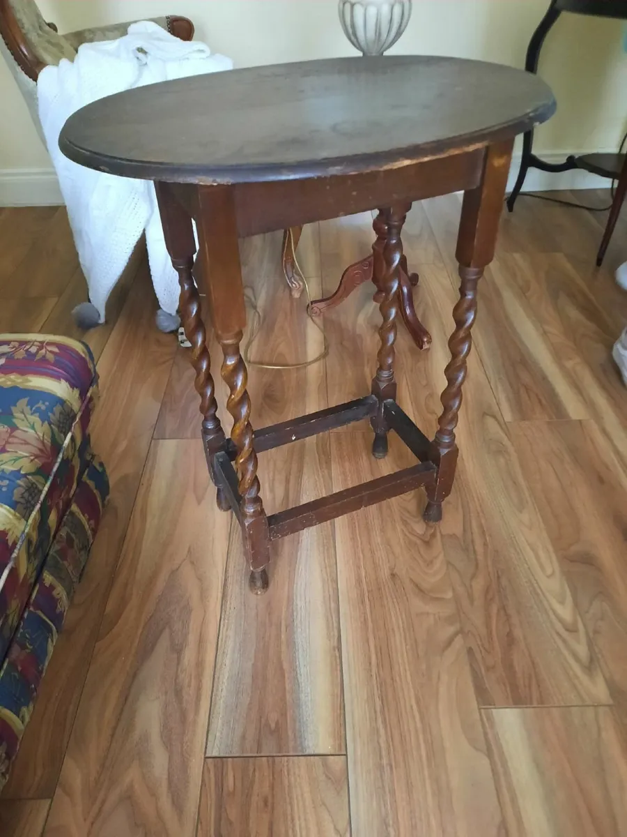 Antique Occasional table - Image 3