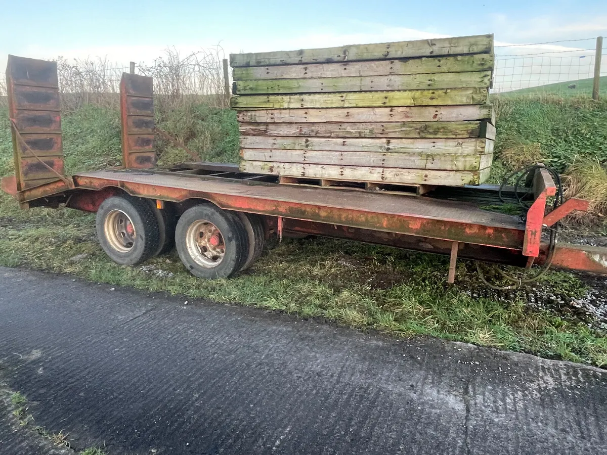 Tractor low loader 20ft - Image 1