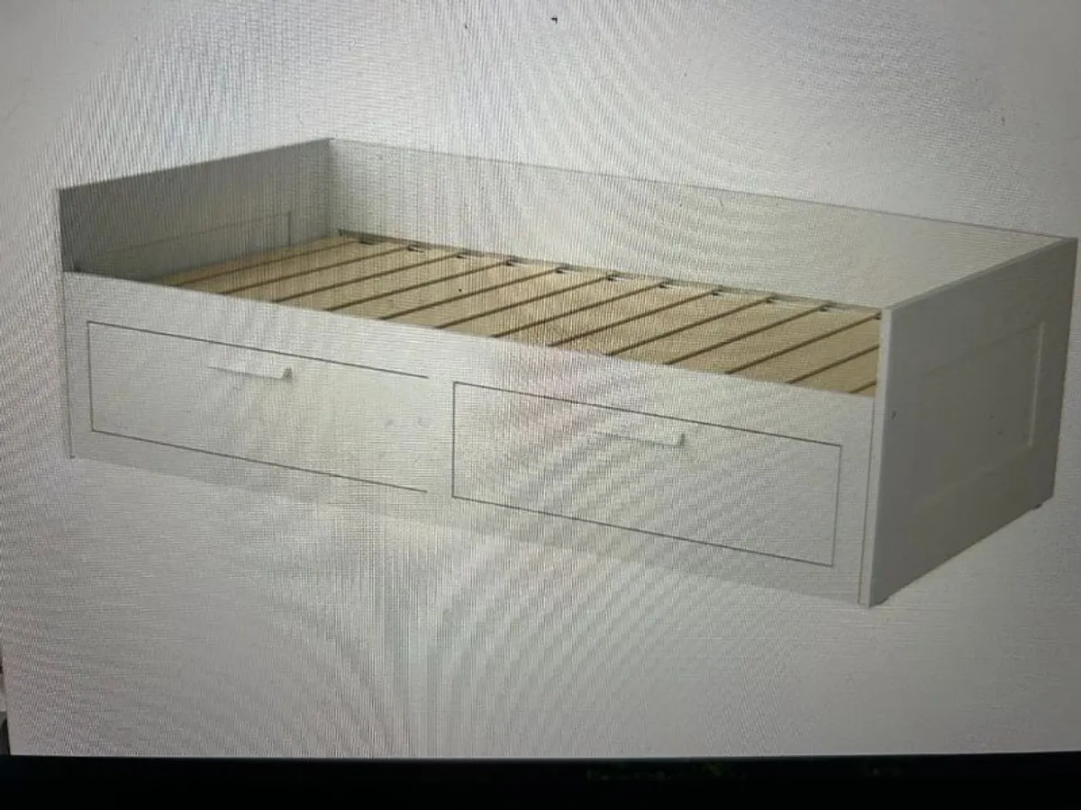 IKEA Day-Bed Frame with 2 drawers - Image 1