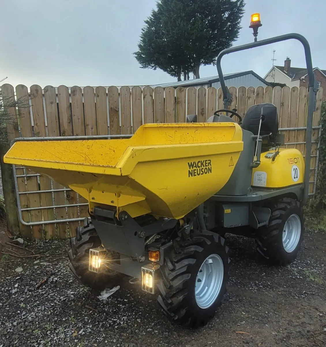 2023 Wacker Neuson 1501 1.5T HiTip Dumper - Image 1