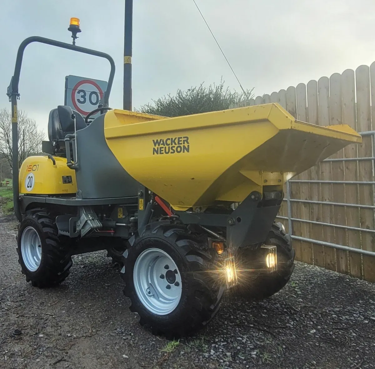 2023 Wacker Neuson 1501 1.5T HiTip Dumper - Image 2