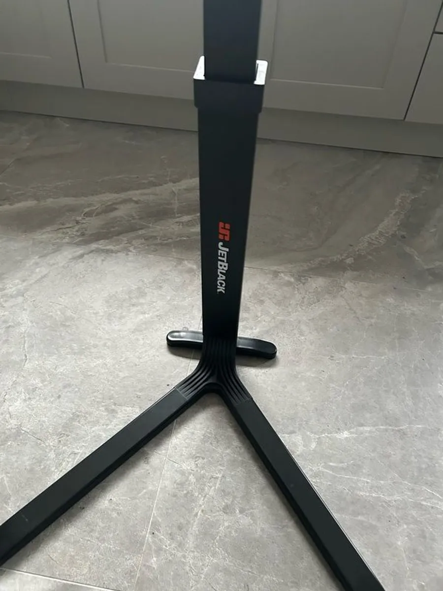 Jet Black Trainer Table - Brand New Condition - Image 3