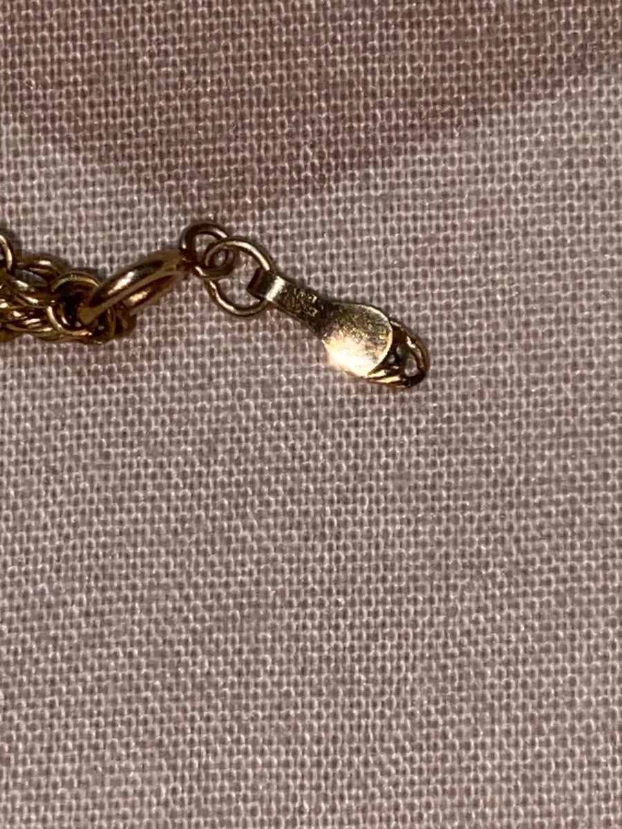 9ct rope necklace - Image 3