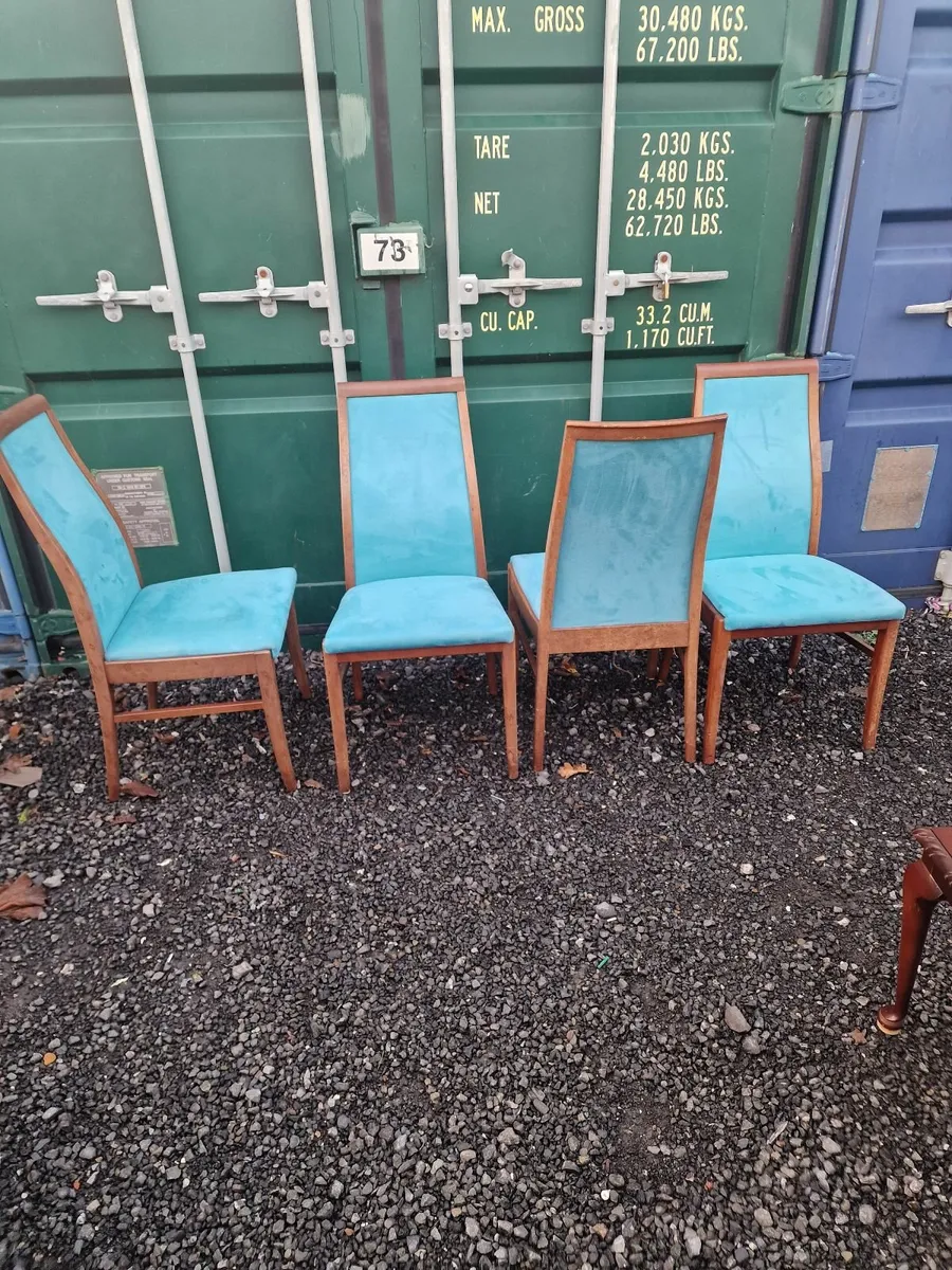 G plan dining chairs - Image 1