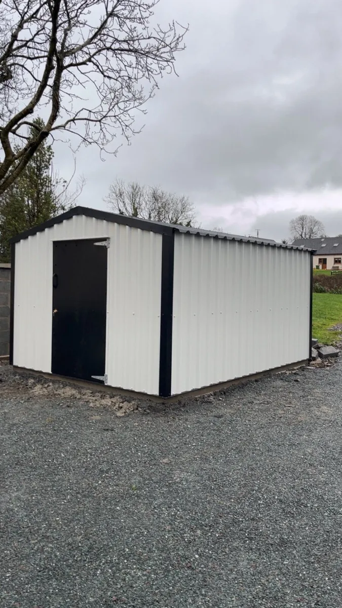 Steel garden shed - Image 1