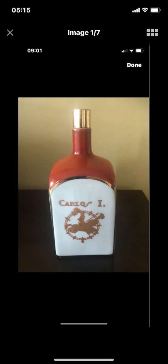 Very Rare Carlos 1 Ceramic Crock - Image 1