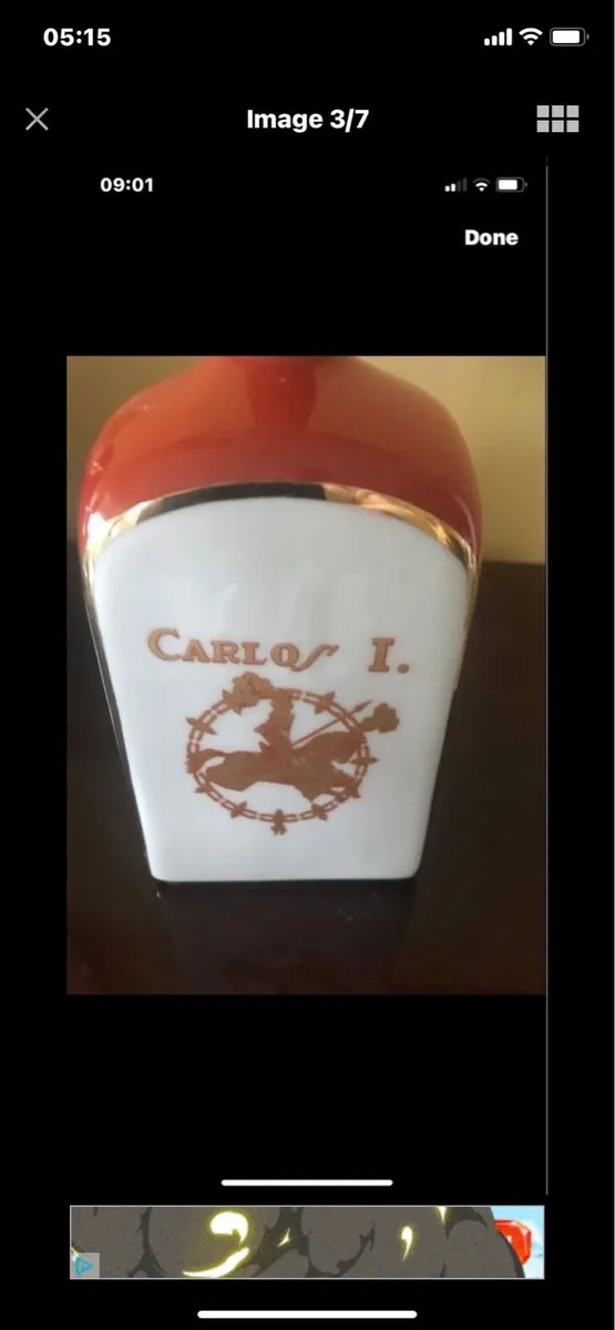 Very Rare Carlos 1 Ceramic Crock - Image 3