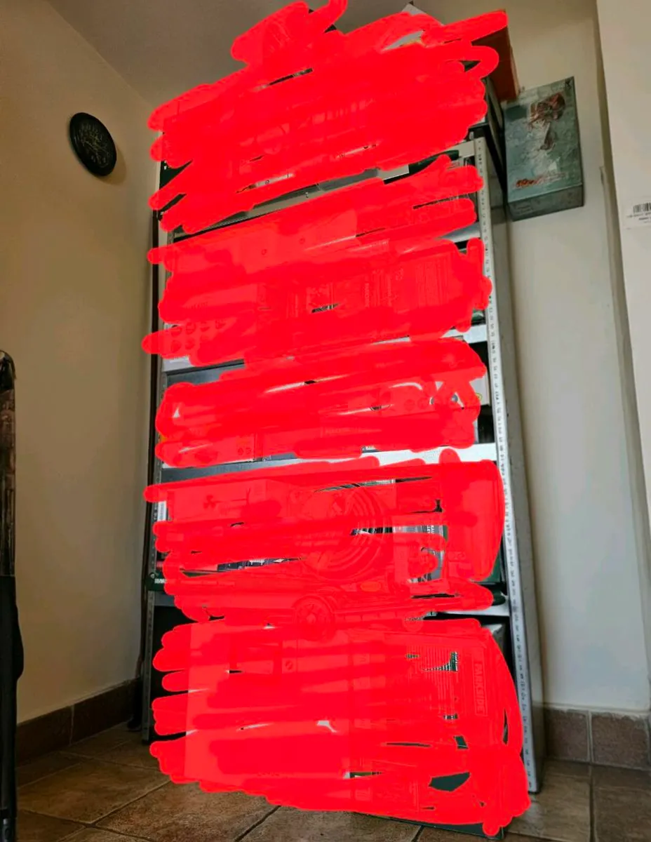 5-Tier Metal Storage Shelf Rack – (Brand New , Ver - Image 1